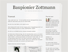 Tablet Screenshot of baupionier.zottmann.org