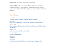 Tablet Screenshot of carlo.zottmann.org